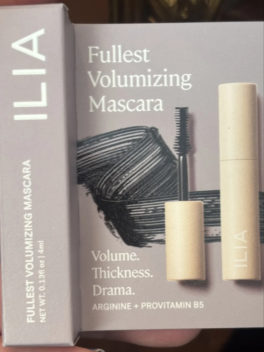 Ilia Fullest MINI Volumizing Mascara Black. 0.13 fl oz/4 ml BNIB
